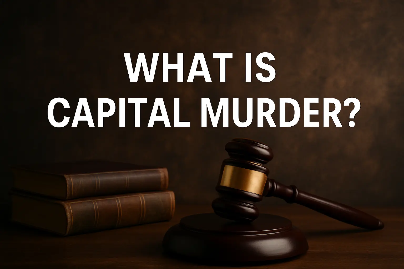 What is capital murder