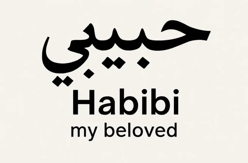  What does Habibi mean and why is it trending in Australia?