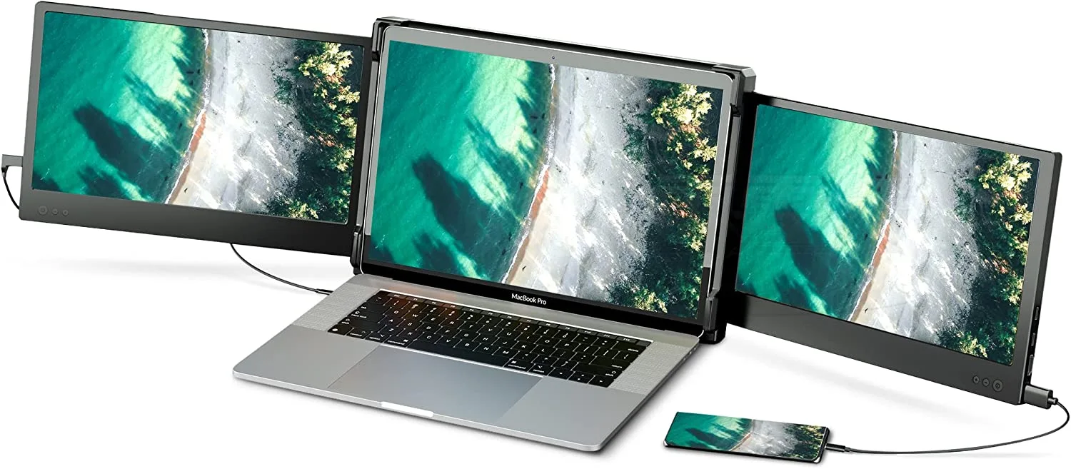 Laptop screen extenders
