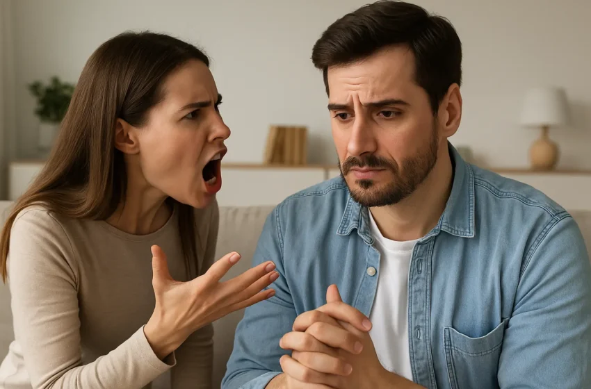 Why is my wife yelling at me and how should I respond?