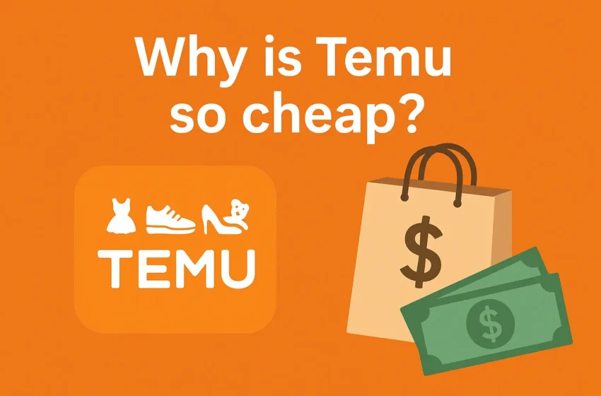 Why is Temu so cheap compared to Aussie retailers
